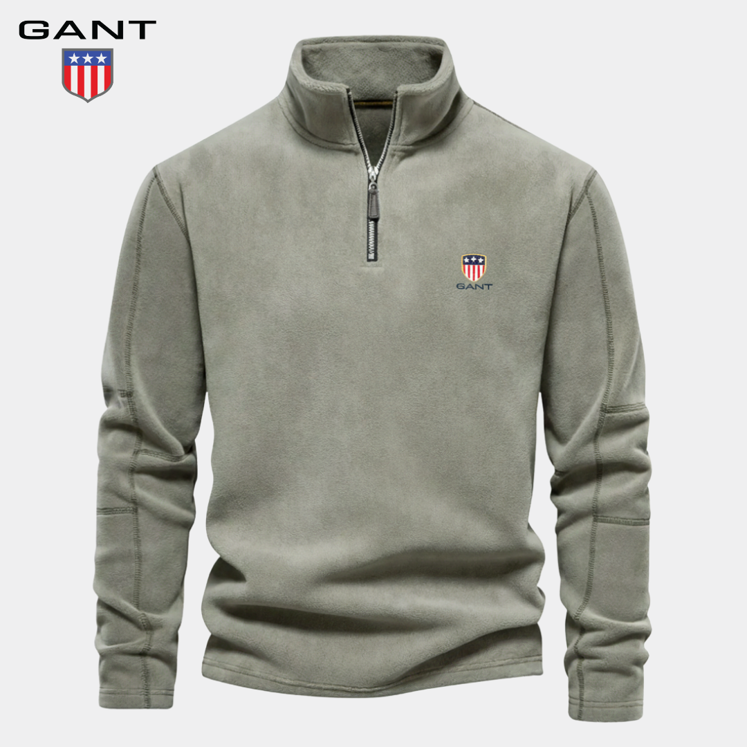 GANT™ Half Zip Sweatshirt i bomull