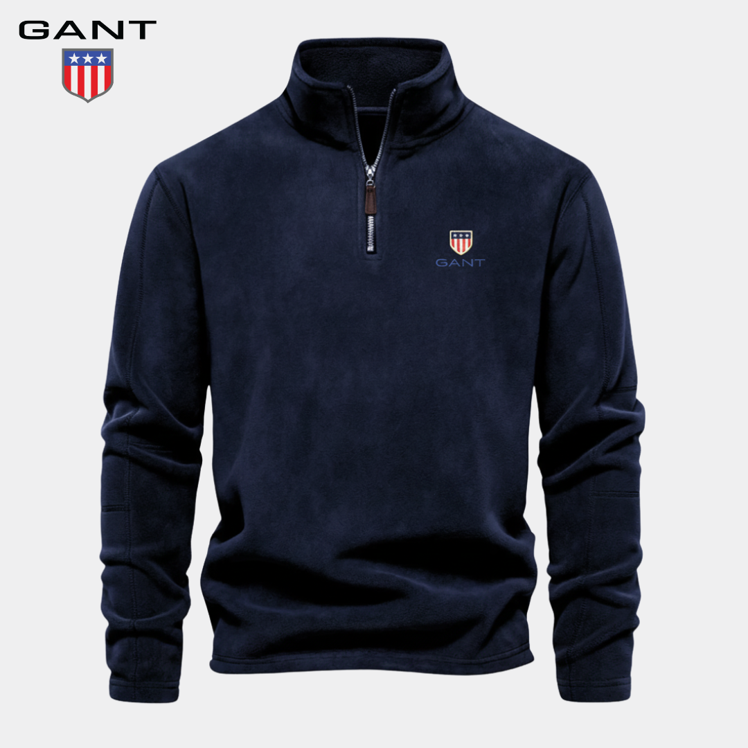 GANT™ Half Zip Sweatshirt i bomull