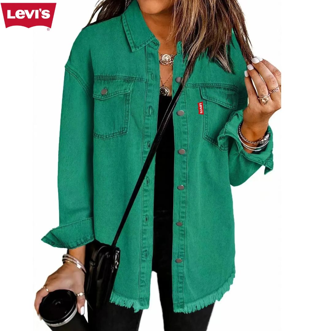 Levi's™ Denim Skjortjacka för Dam