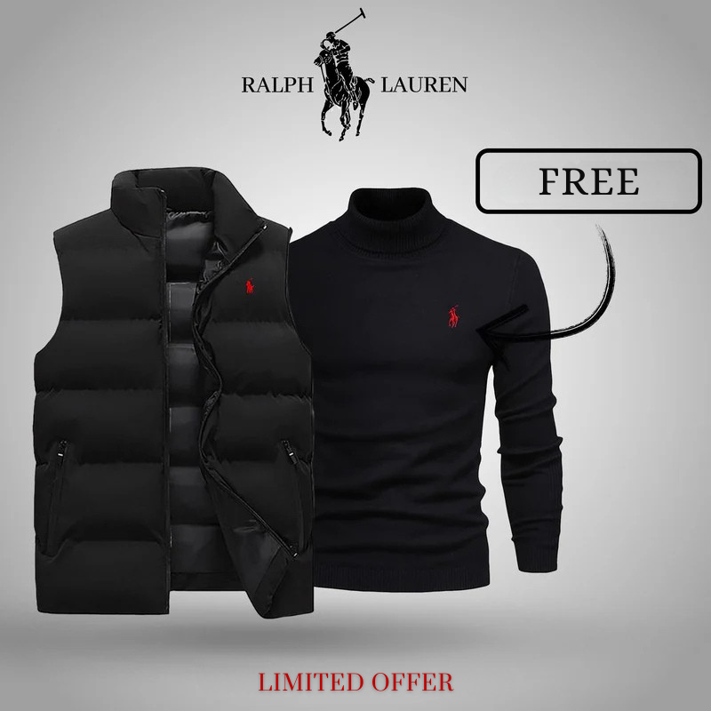 Ꮢalph Lauren™ Västen + Gratis Tröja (UTFÖRSÄLJNING)