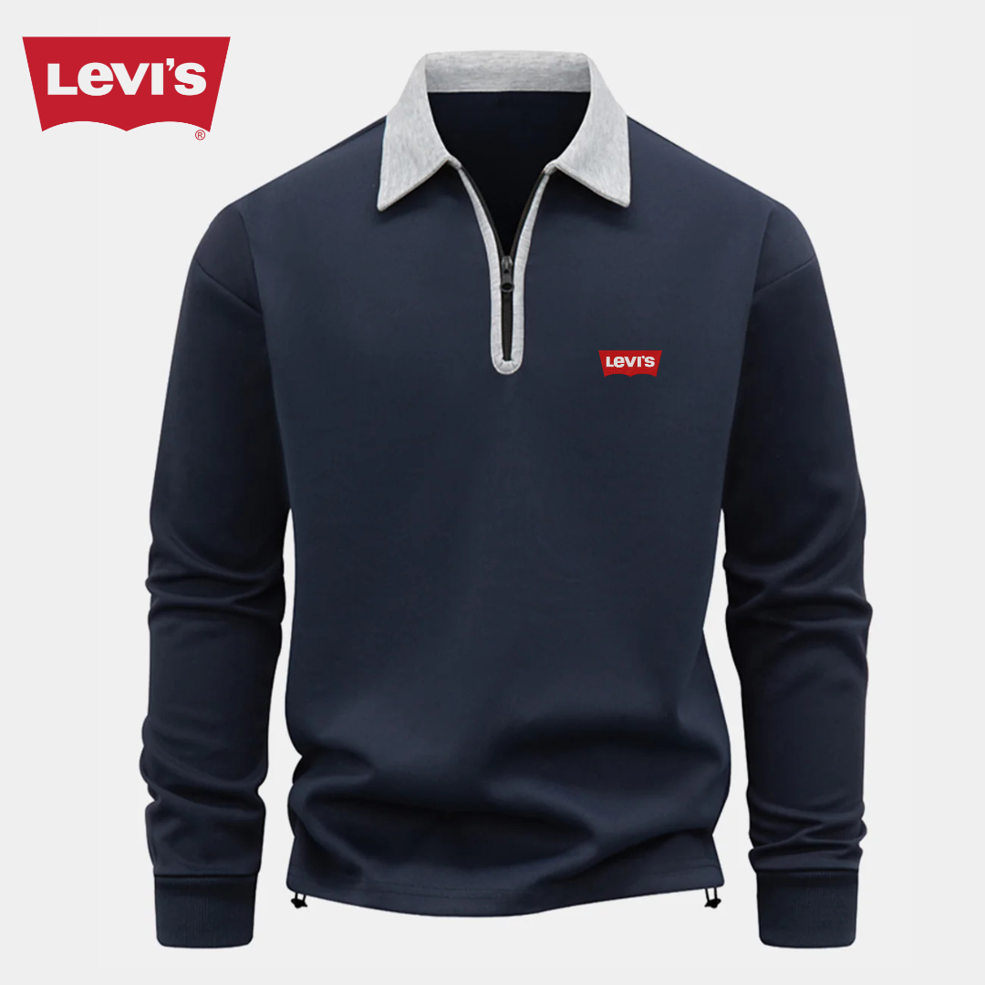 Levi's™ Kontrast Zip Sweatshirt