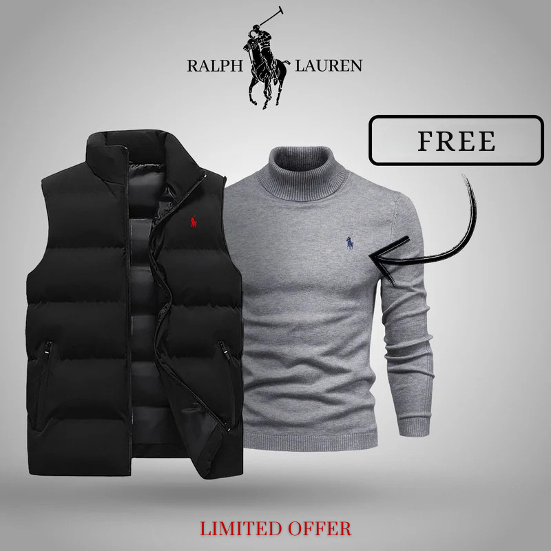 Ꮢalph Lauren™ Västen + Gratis Tröja (UTFÖRSÄLJNING)