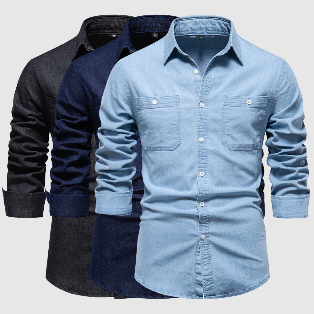 Dan Anthony Heritage jeansskjorta