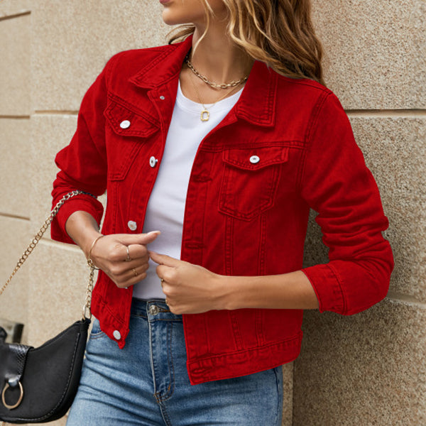 Isabella Snygg Jeansjacka