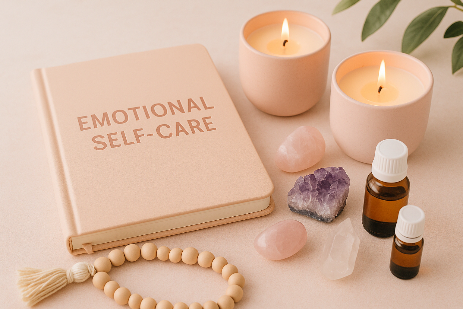 Generated emotional self-care product image