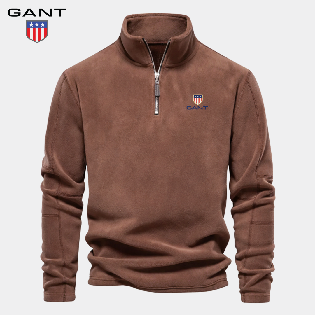 GANT™ Half Zip Sweatshirt i bomull
