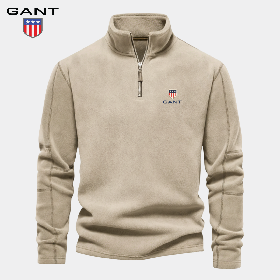 GANT™ Half Zip Sweatshirt i bomull
