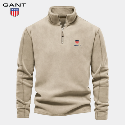 GANT™ Half Zip Sweatshirt i bomull