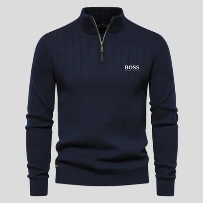 BOSS™ - Tröja med dragkedja