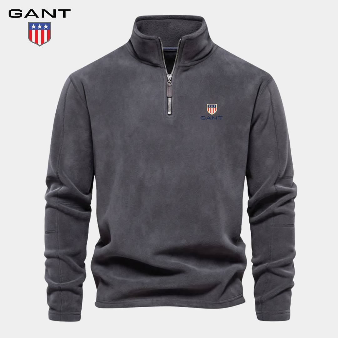 GANT™ Half Zip Sweatshirt i bomull