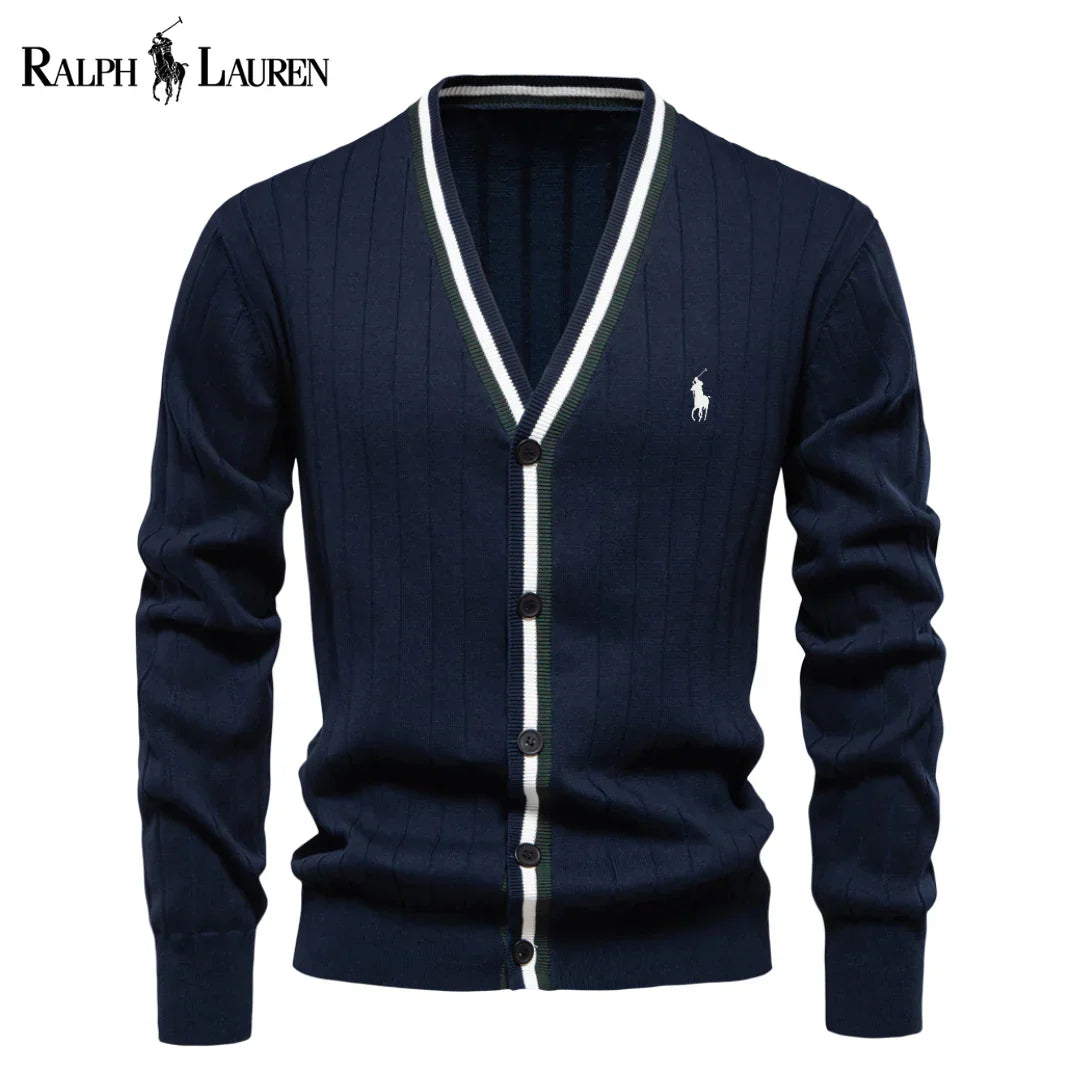 Ꮢаlрh Ⅼаurеn™ Lyxig Ribbstickad Kofta 