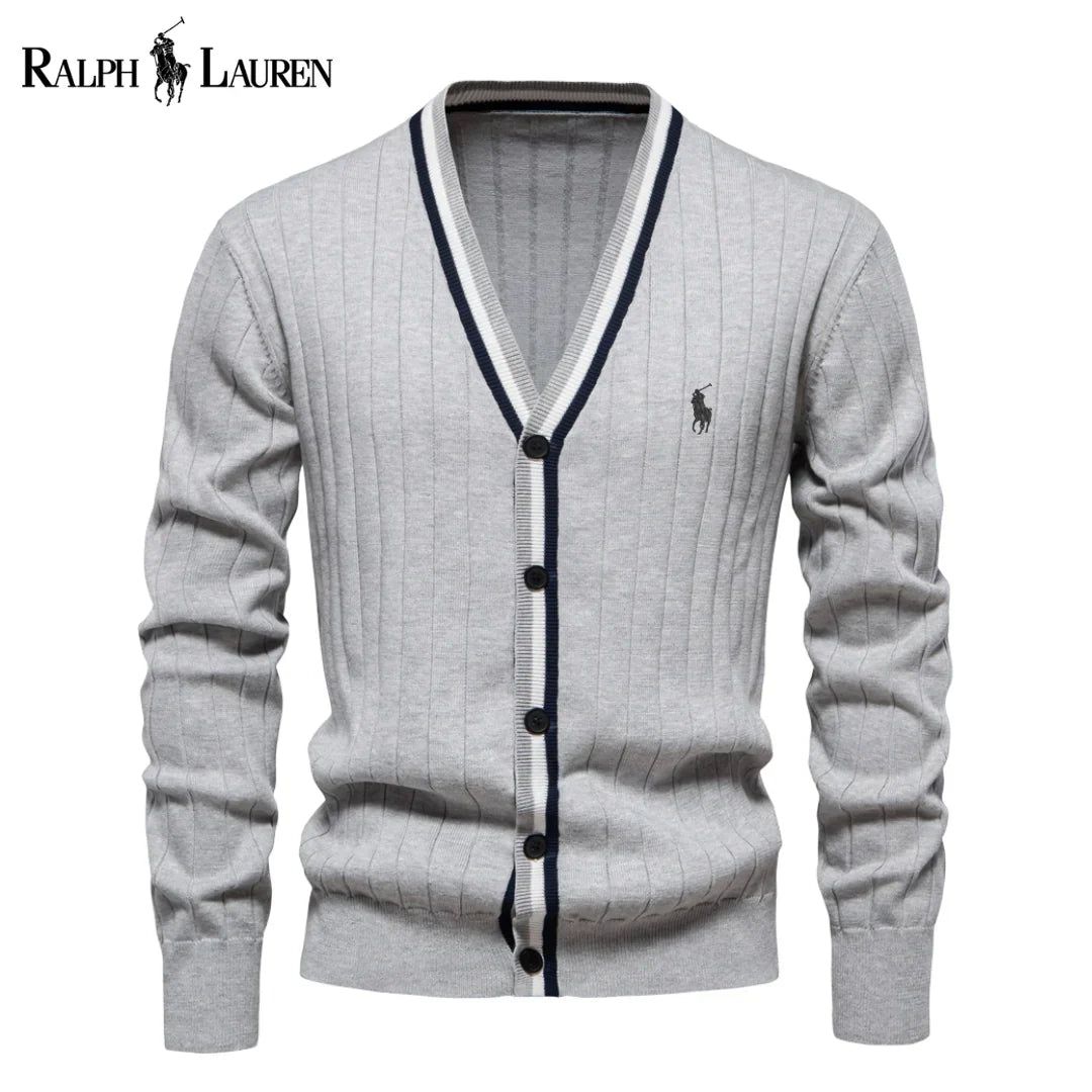 Ꮢаlрh Ⅼаurеn™ Lyxig Ribbstickad Kofta 
