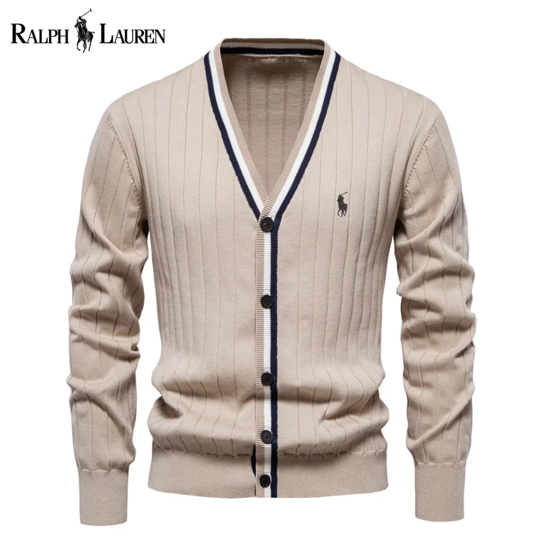 Ꮢаlрh Ⅼаurеn™ Lyxig Ribbstickad Kofta 