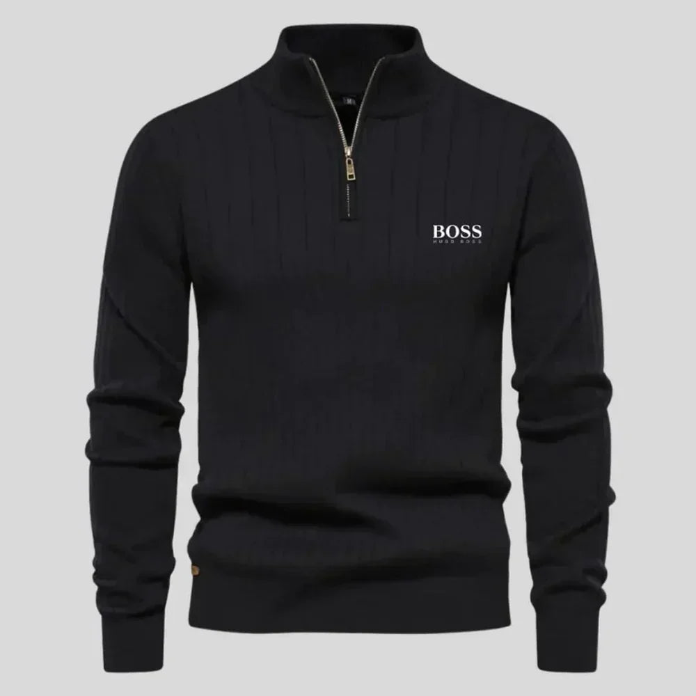 BOSS™ - Tröja med dragkedja