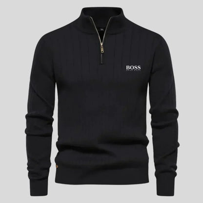 BOSS™ - Tröja med dragkedja