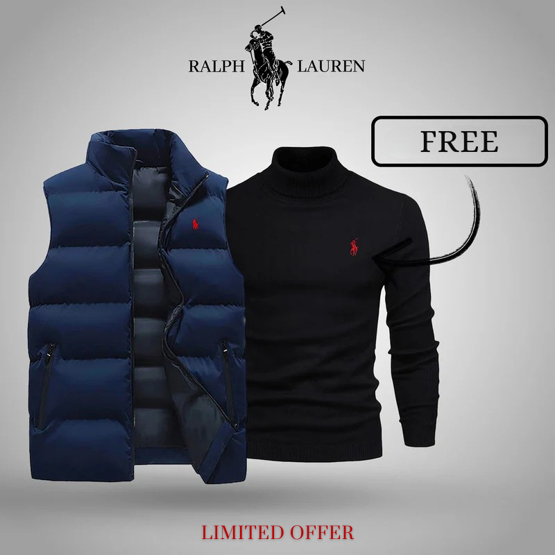 Ꮢalph Lauren™ Västen + Gratis Tröja (UTFÖRSÄLJNING)