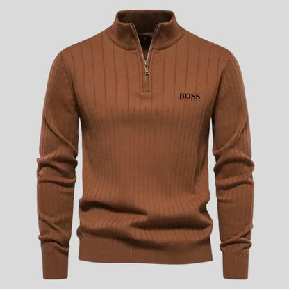 BOSS™ - Tröja med dragkedja