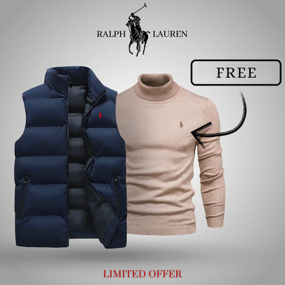 Ꮢalph Lauren™ Västen + Gratis Tröja (UTFÖRSÄLJNING)