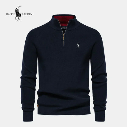 Ꮢalph Lauren™ Premium Half-Zip Tröja 
