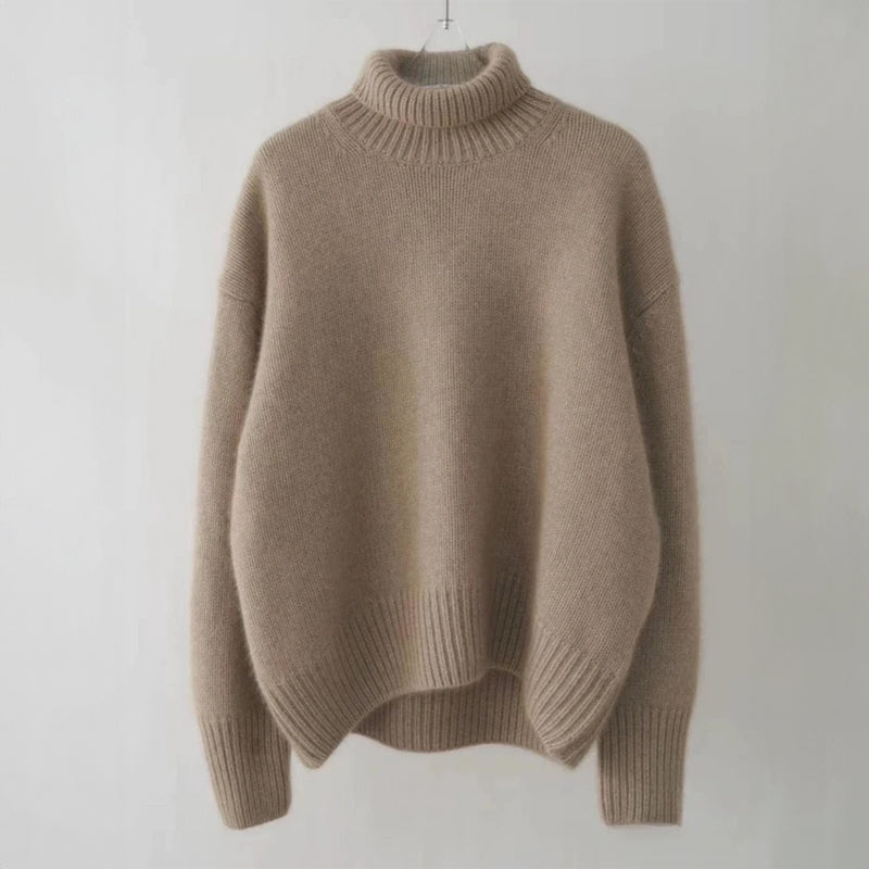 Zoe mjuk minimalistisk tröja
