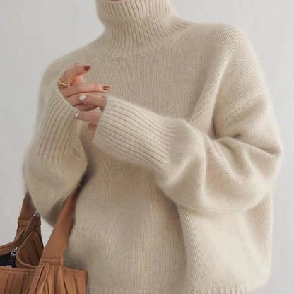 Zoe mjuk minimalistisk tröja