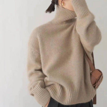 Zoe mjuk minimalistisk tröja