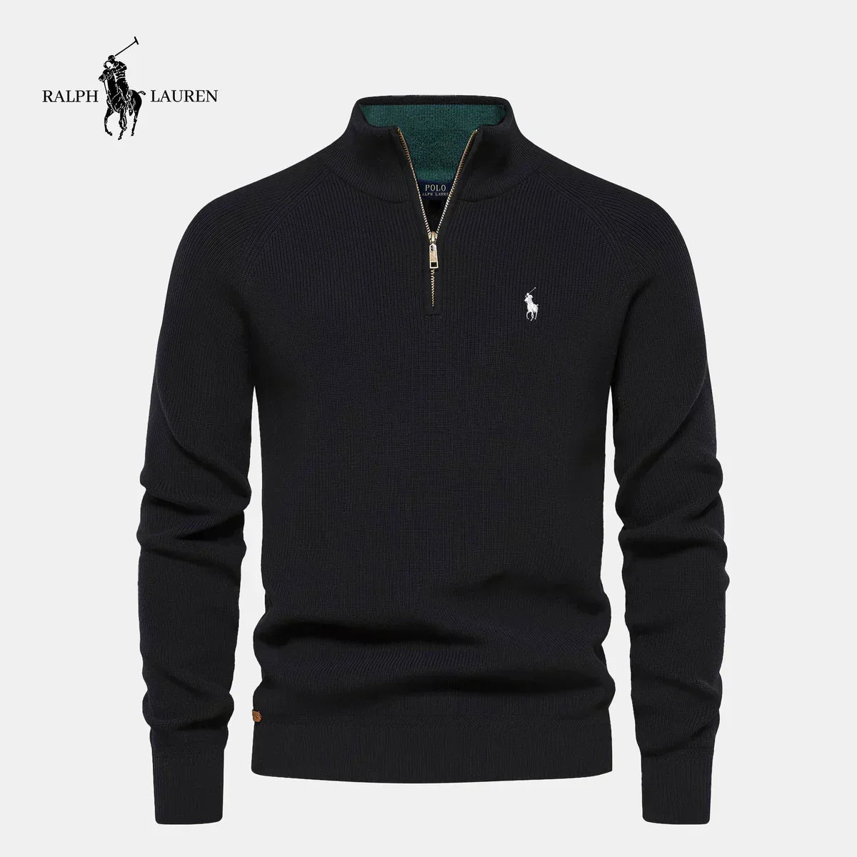 Ꮢalph Lauren™ Premium Half-Zip Tröja 