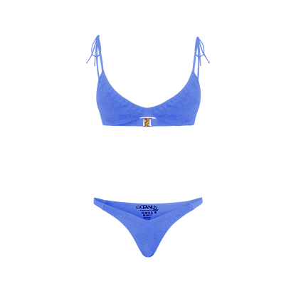 Ariel Hand Embroidered Underwire Bikini Top