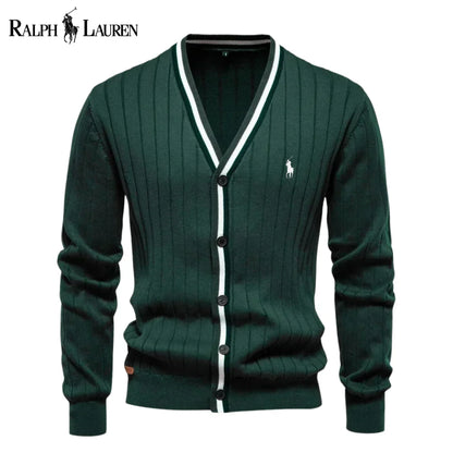 Ꮢаlрh Ⅼаurеn™ Lyxig Ribbstickad Kofta 